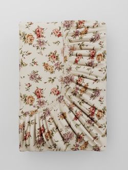 Постельное белье перкаль Сказка "Виктория" семейное Наволочка 50х70 см 2 шт Простынь на резинке 160x200 см Пододеяльник 145x215 см 2шт