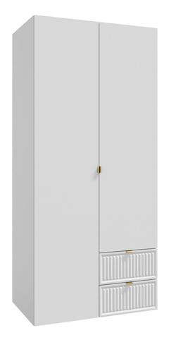 Шкаф для одежды, шкаф белый, Окленд 79-656