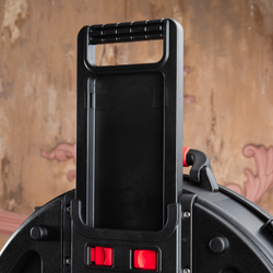 Кейс кофр для барабанных тарелок DGCASE@20-01А (с выдвижной ручкой и на колесах) 580*580*140мм