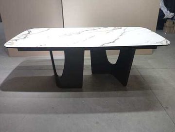 Стол BIRGER 200 KL-188 Контрастный мрамор, итальянская керамика