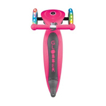 Самокат Globber Junior Foldable Lights розовый