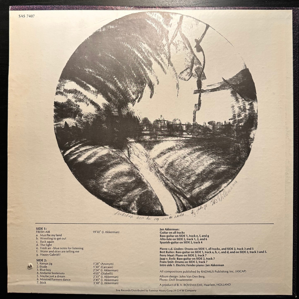 Jan Akkerman - Profile (США 1972г.)