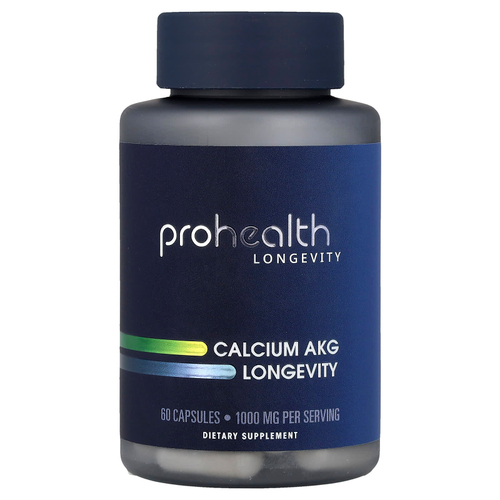 ProHealth Longevity, Calcium AKG Longevity, 60 капсул (500 мг на капсулу)