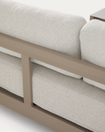 Комплект садовой мебели Nerano из алюминия цвета таупе