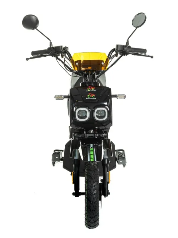 Электроскутер MAIKAOLIN R7 1200W (60V/60Ah) - Чёрный фото №7