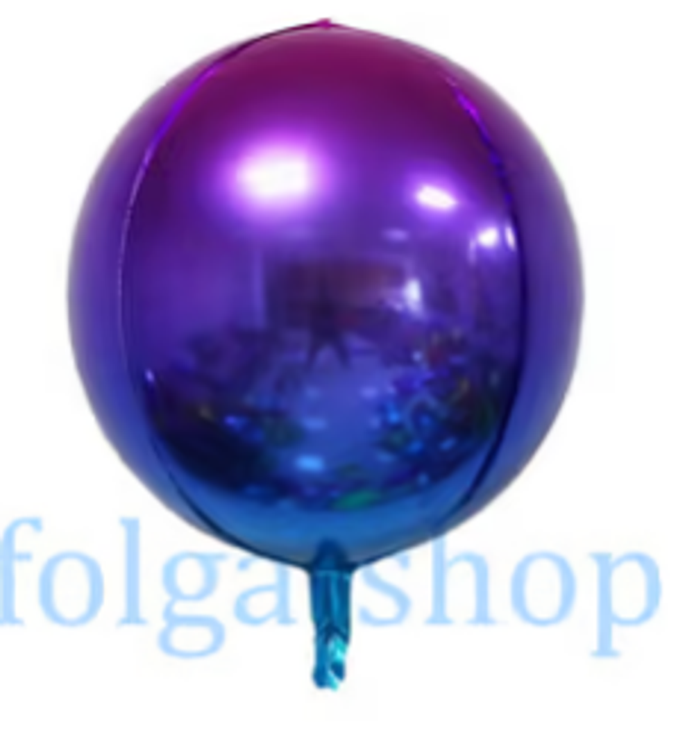 К Сфера 3D Фиолетовый Градиент (24''/61 см)