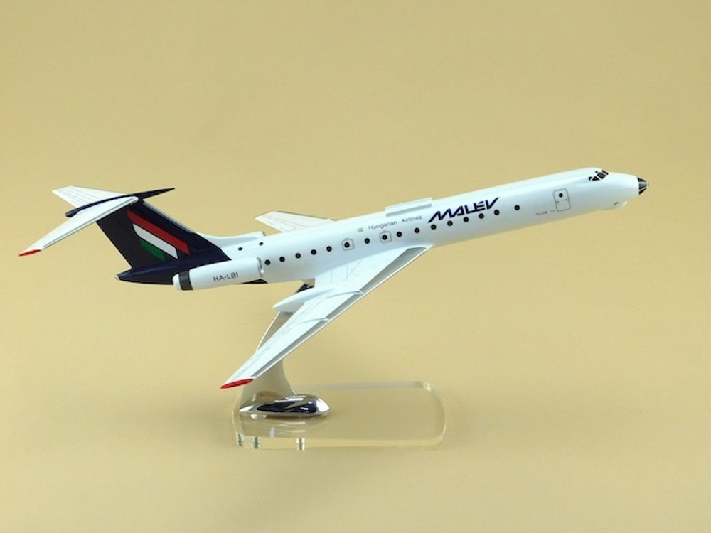 Модель самолета Ту-134А-3 (М1:100, Malev )
