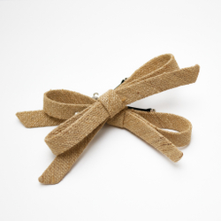 Бант "Стрекоза" льняной