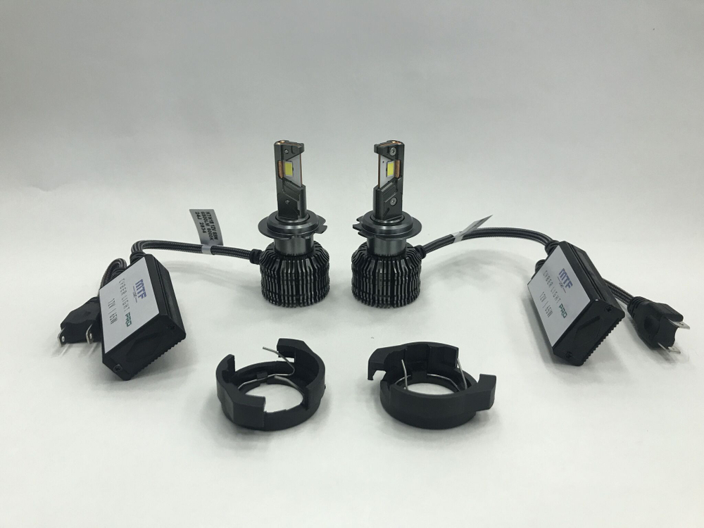 Светодиодные лампы MTF Light H7/H18 Cyber Light PRO 6500lm, 6000K, 12V, 65W (к-т 2 шт.)