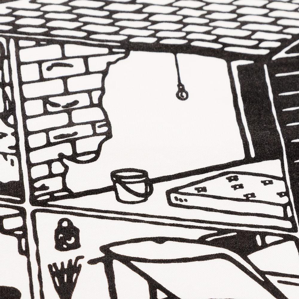 Футболка HAIDED TRUE CRIME Ecru