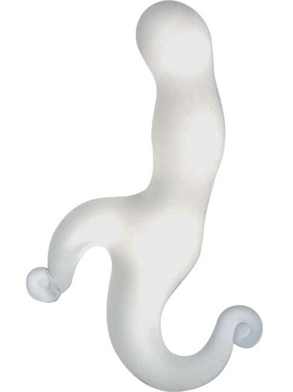 Стимулятор простаты Bottoms Up Butt Silicone P-Spot Rocker, Ice (Цвет: прозрачный, мутный)