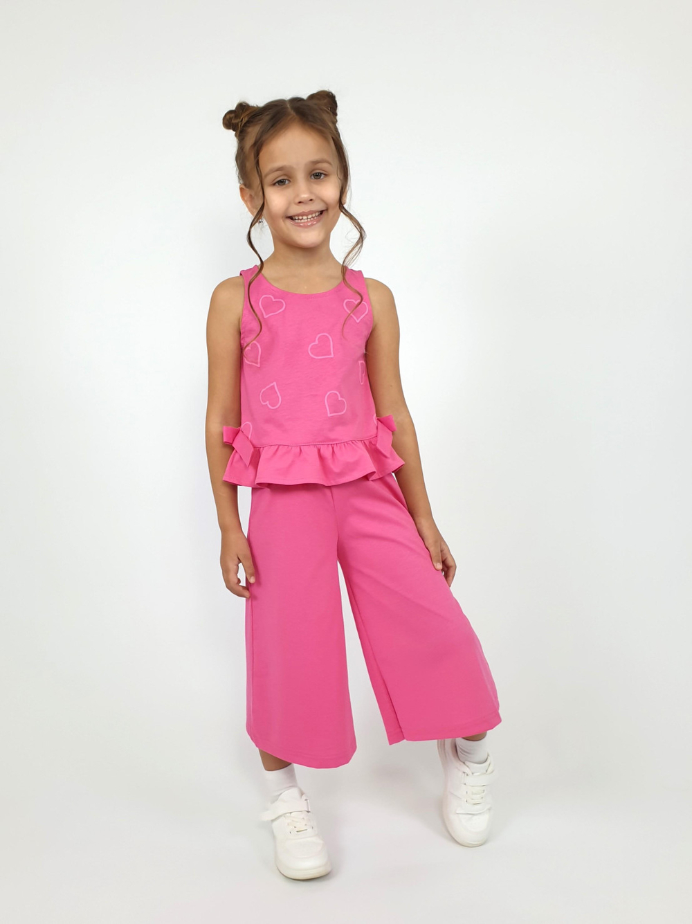 02-148-2 Комплект для девочки (туника+брюки)