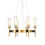 Люстра Alouette 6 brass