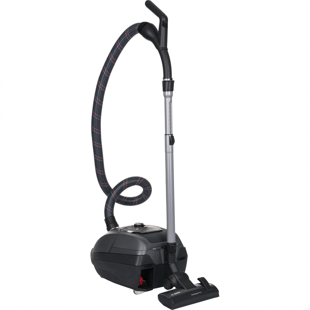 Пылесос Bosch BGL8PRO5 Serie 8 HomeProfessional с мешком для сбора пыли, 1800 Вт, серый