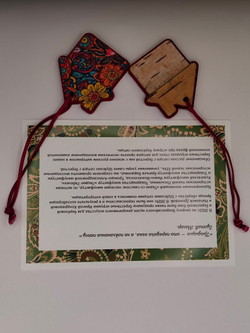 Берестяные игрушки. Малые формы, новогодние.