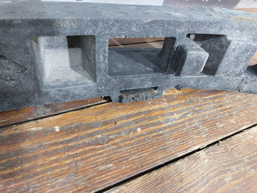 Абсорбер переднего бампера Skoda Kodiaq 16-нв Б/У Оригинал 565807248