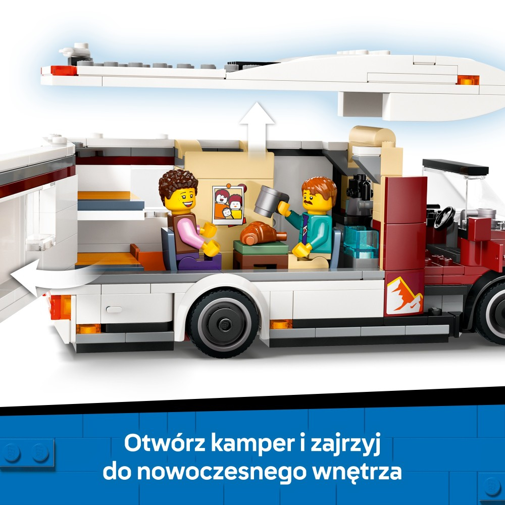 LEGO City - Кемпер полный приключений 60454