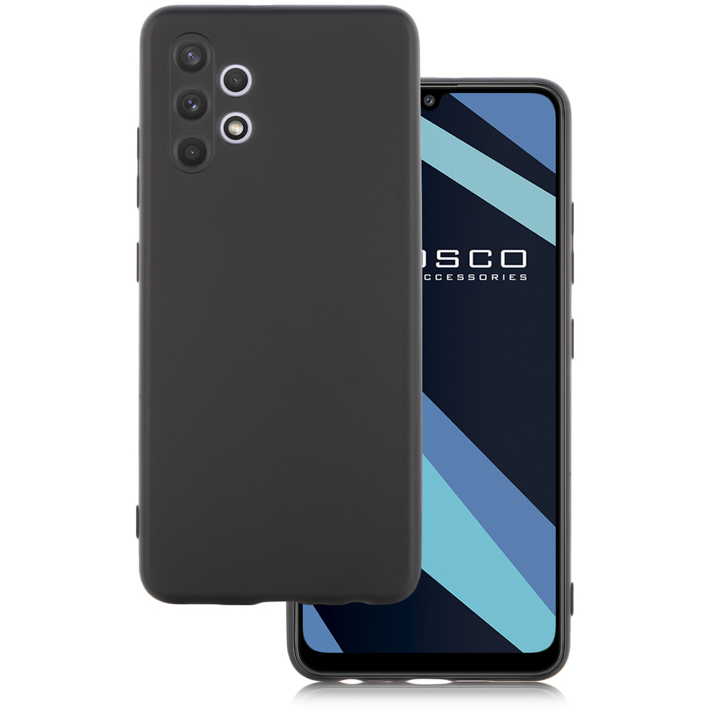 Чехол ROSCO для Samsung Galaxy A32 оптом (арт. SS-A32-NSRB-BLACK)