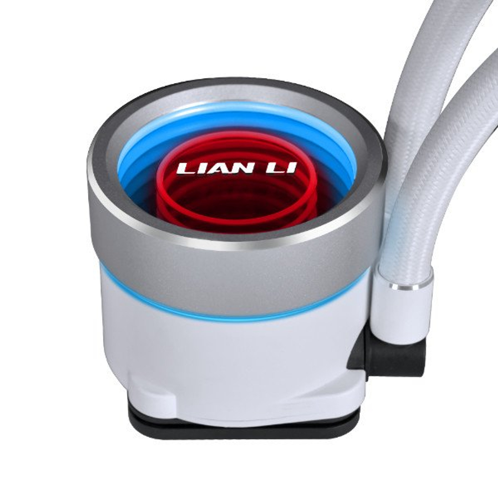 Водяное охлаждение для CPU Lian Li GA II Trinity 360, ARGB 3x120см White G89.GA2T36W.00