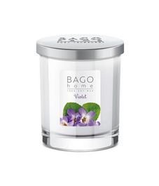Фиалка, ароматическая свеча, Bago home