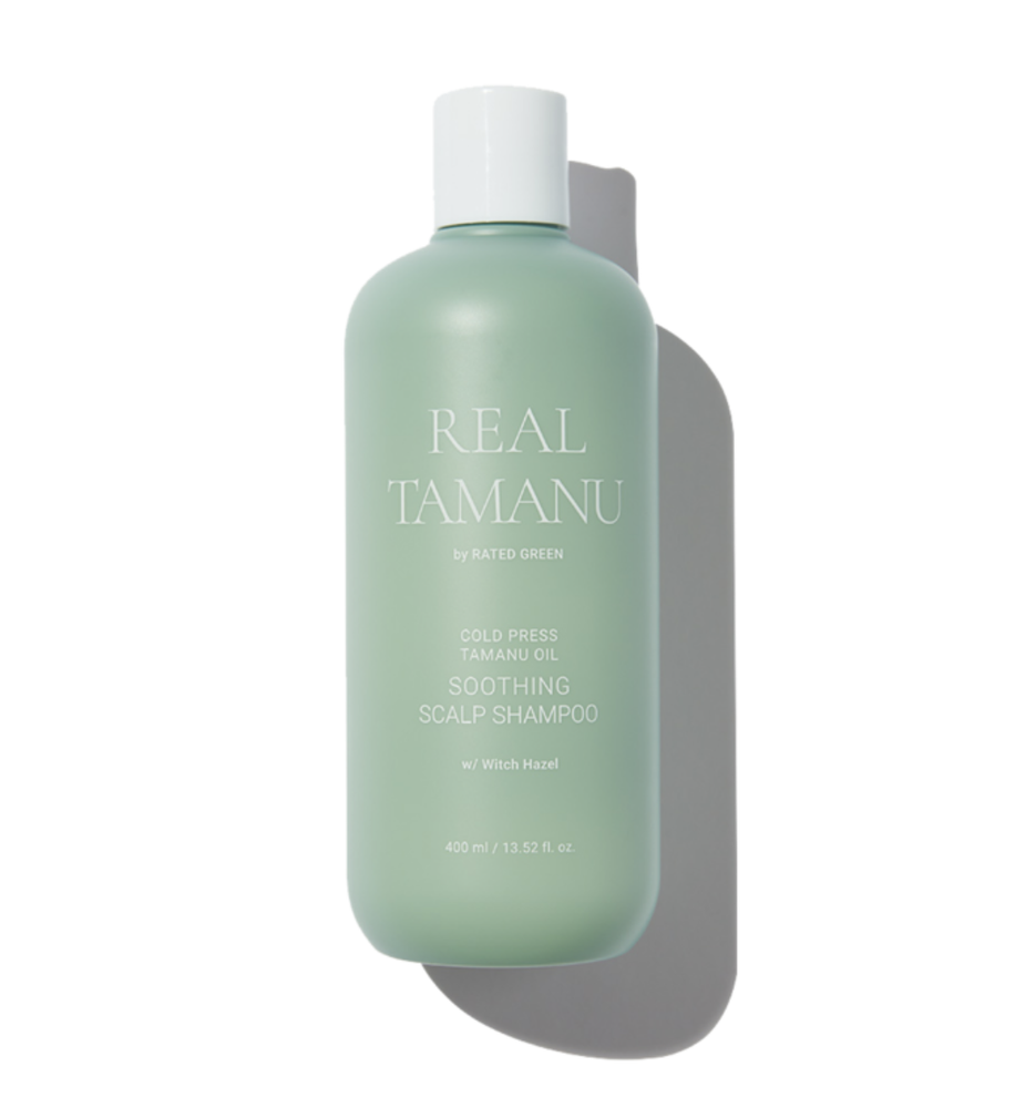 Rated Green Real Tamanu Cold Press Tamanu Oil Soothing Scalp Shampoo w/ Witch Hazel 400ml