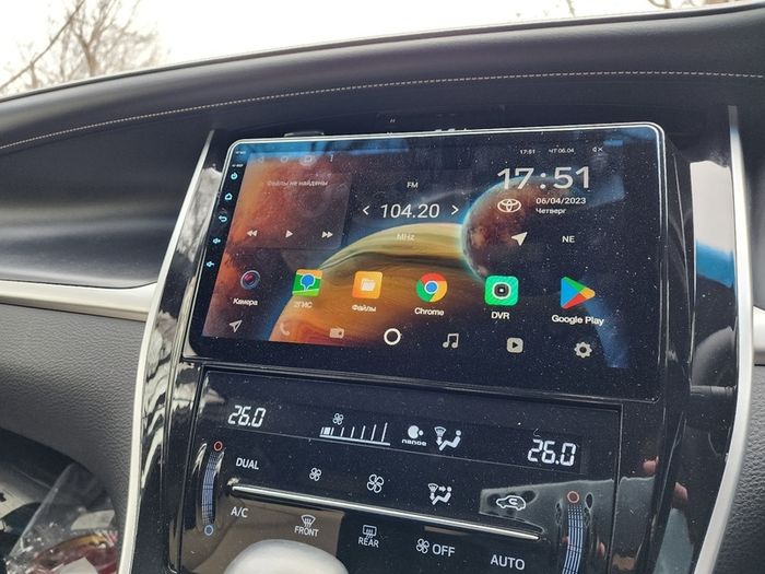 Магнитола для Toyota Harrier XU60 2013-2017 - Kuberg OL-1694 IPS, Android 10, 4G SIM-слот