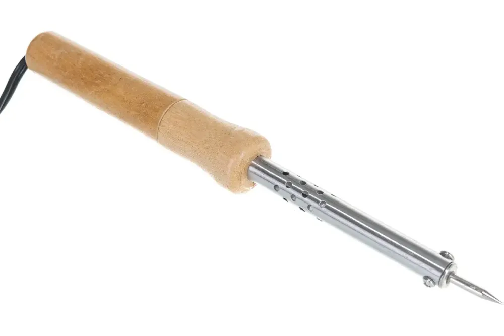 Паяльник с ручкой из дерева, 30 Вт, 220 В Sparta, 913101