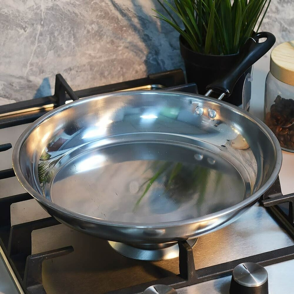 Сковорода 25см нерж "Domestico"