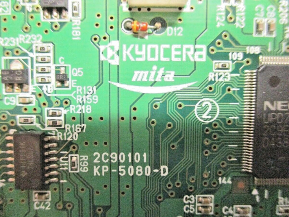 Главная плата 2C90101 KP-5080-D MDK337V-0 Olivetti Kyocera Mita KM-1620 KM-2020 Km-2550 / Cs-2550