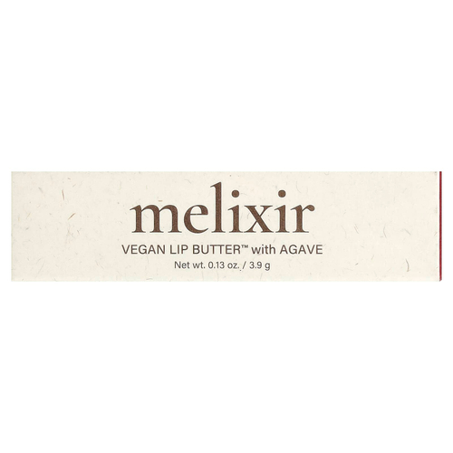 Melixir, Vegan Lip Butter™ с агавой, оттенок 11 Autumn Rain, 3,9 г (0,13 унции)