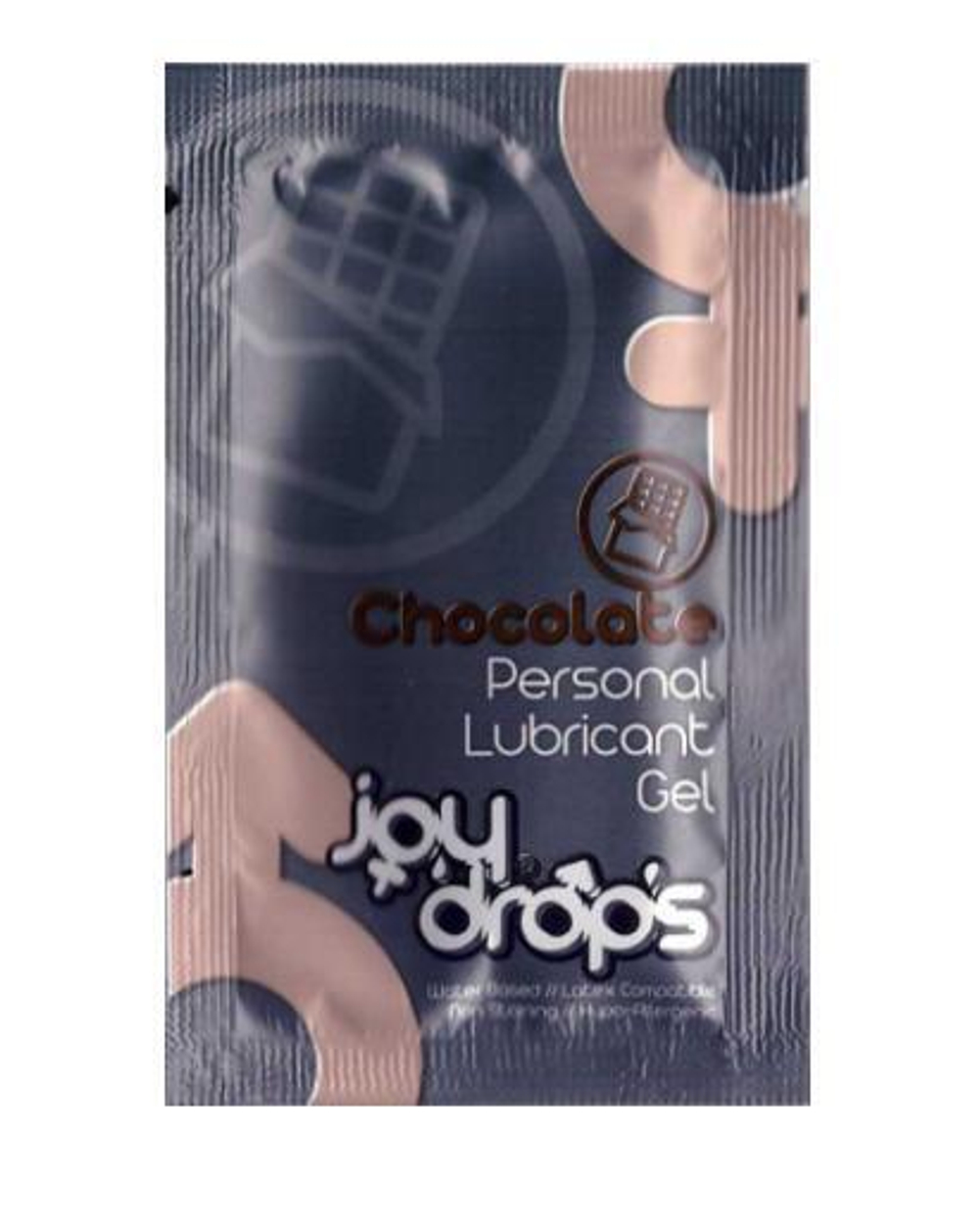 Саше смазки на водной основе с ароматом шоколада JoyDrops Chocolate - 5 мл.