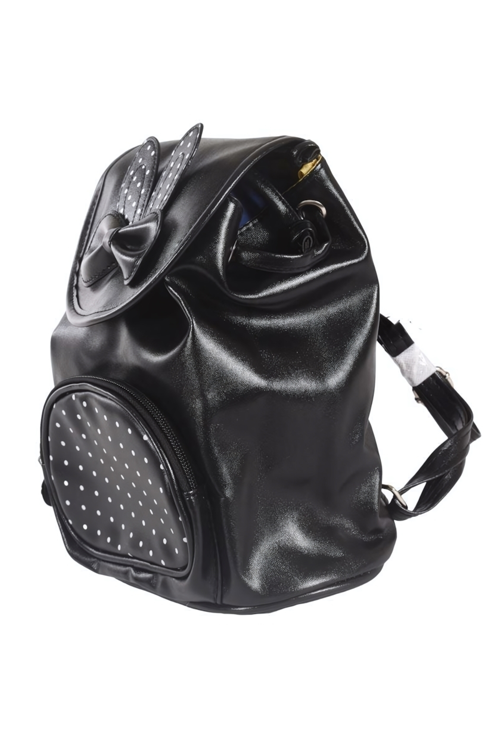 Рюкзак детский "Бантики-горошки", см, 1 отд+1 карман, 6 цветов микс