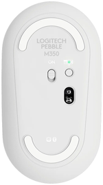 Беспроводная компактная мышь Logitech Pebble M350, off-white