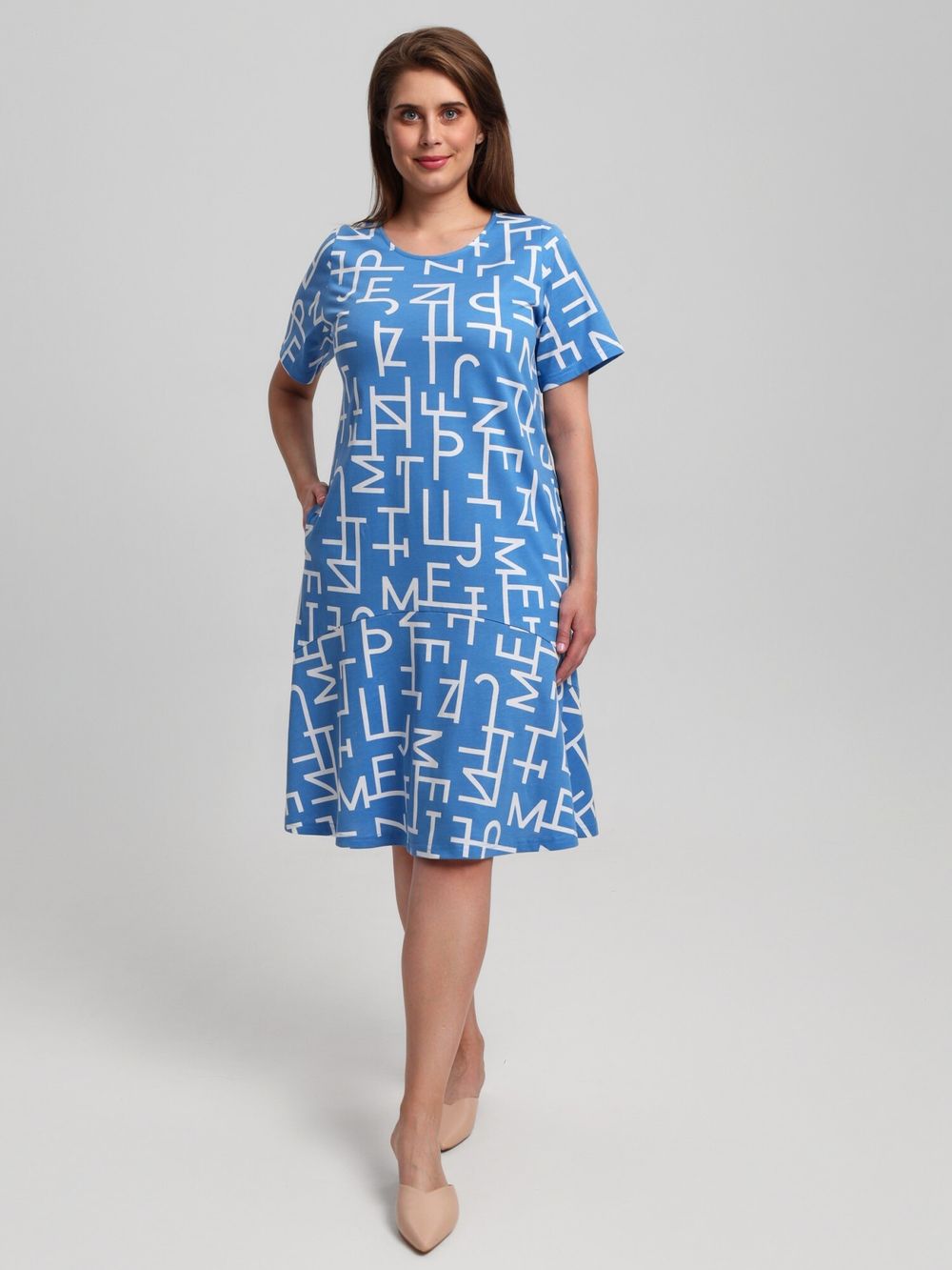 Платье Манифест-1 Виотекс ГОЛУБОЙ