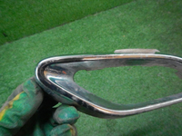 Накладка юбки бампера правая Mercedes GLS X166 (2015-2019)