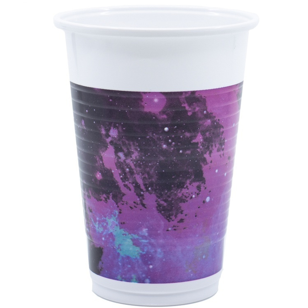 Стакан пласт Галактика 200мл 8шт/Р