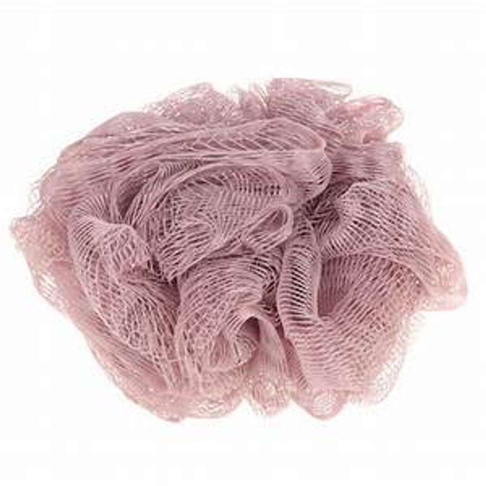 Мочалка для тела ШАР(нейлон сетка) Бант 40гр,11*11см,микс,40088/Банные штучки