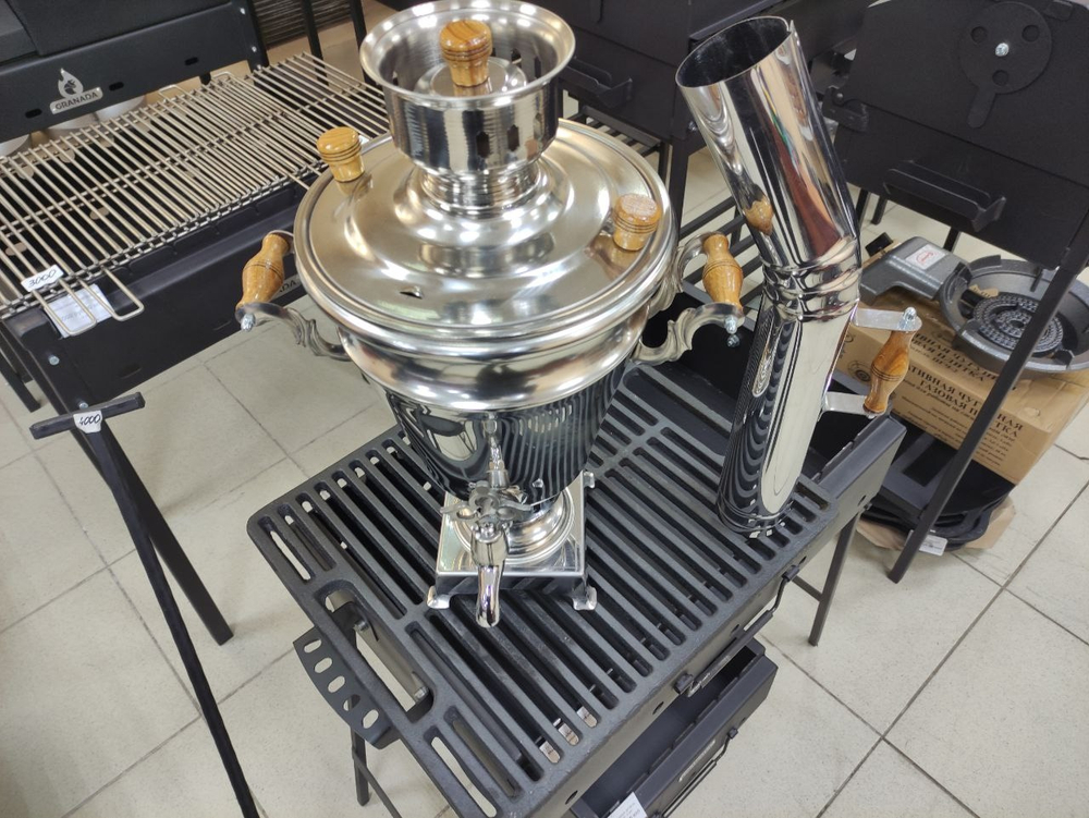 Самовар Российский Стольник 5 литров