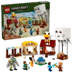 Конструктор LEGO Minecraft 21273 Нападение на деревню на призрачном воздушном шаре