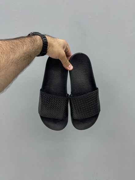 Тапочки Плетение #200 (чёрн)