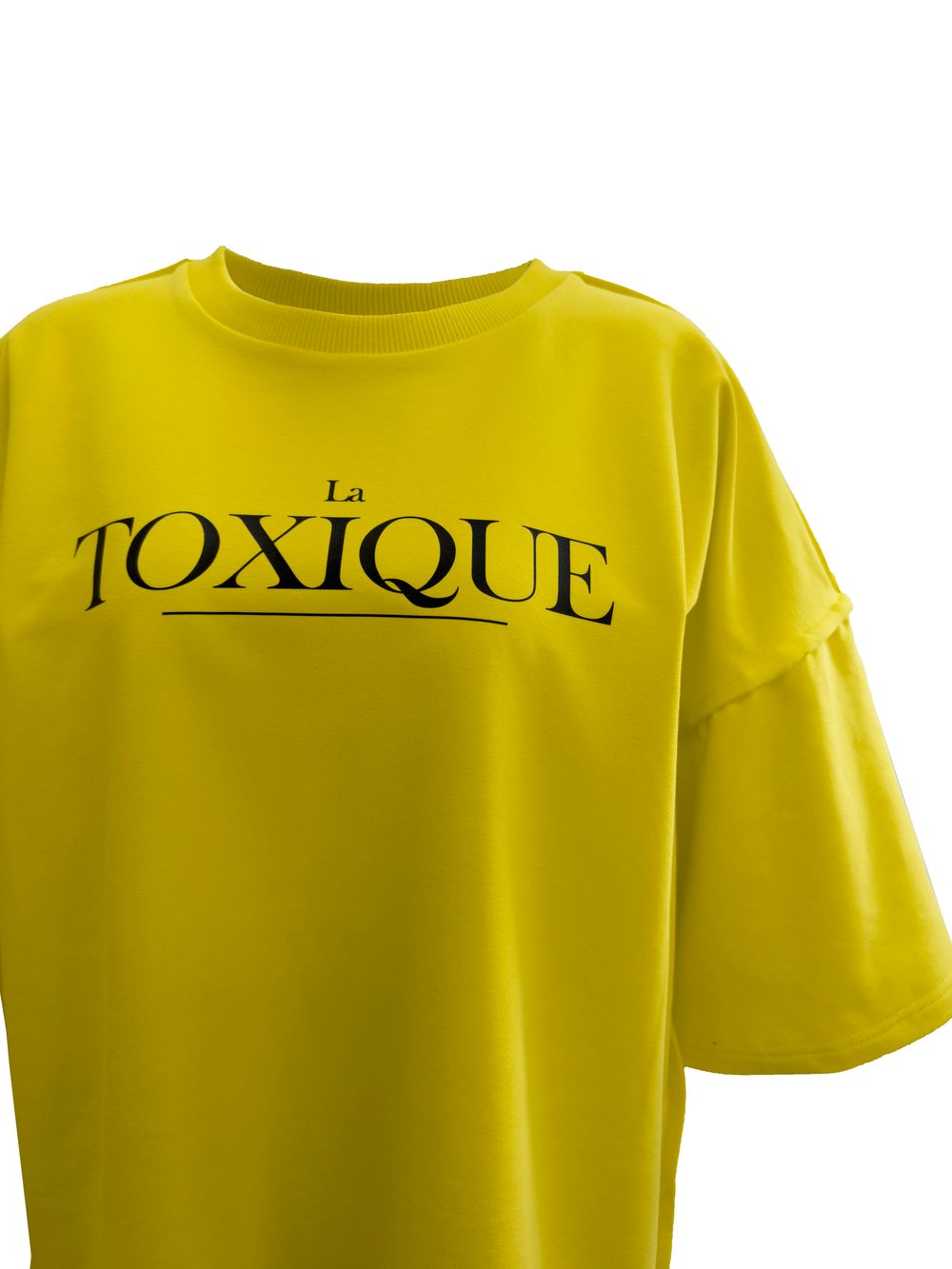 Футболка оверсайз(унисекс) плотная «LA TOXIQUE»
