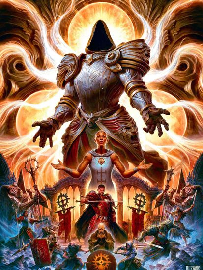 Пазл Good Loot Diablo IV Inarius The Father - 1000 элементов (Gaming серия) / Пазл по мотивам игры «Diablo IV», Отец Инарий