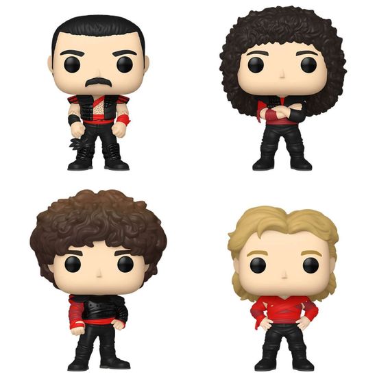 Фигурка Funko POP! Rocks Queen Radio Gaga Freddie Mercury/Bryan May/John/Roger 4PK 70602 / Фигурка Фанко ПОП! в виде британской рок-группы Queen