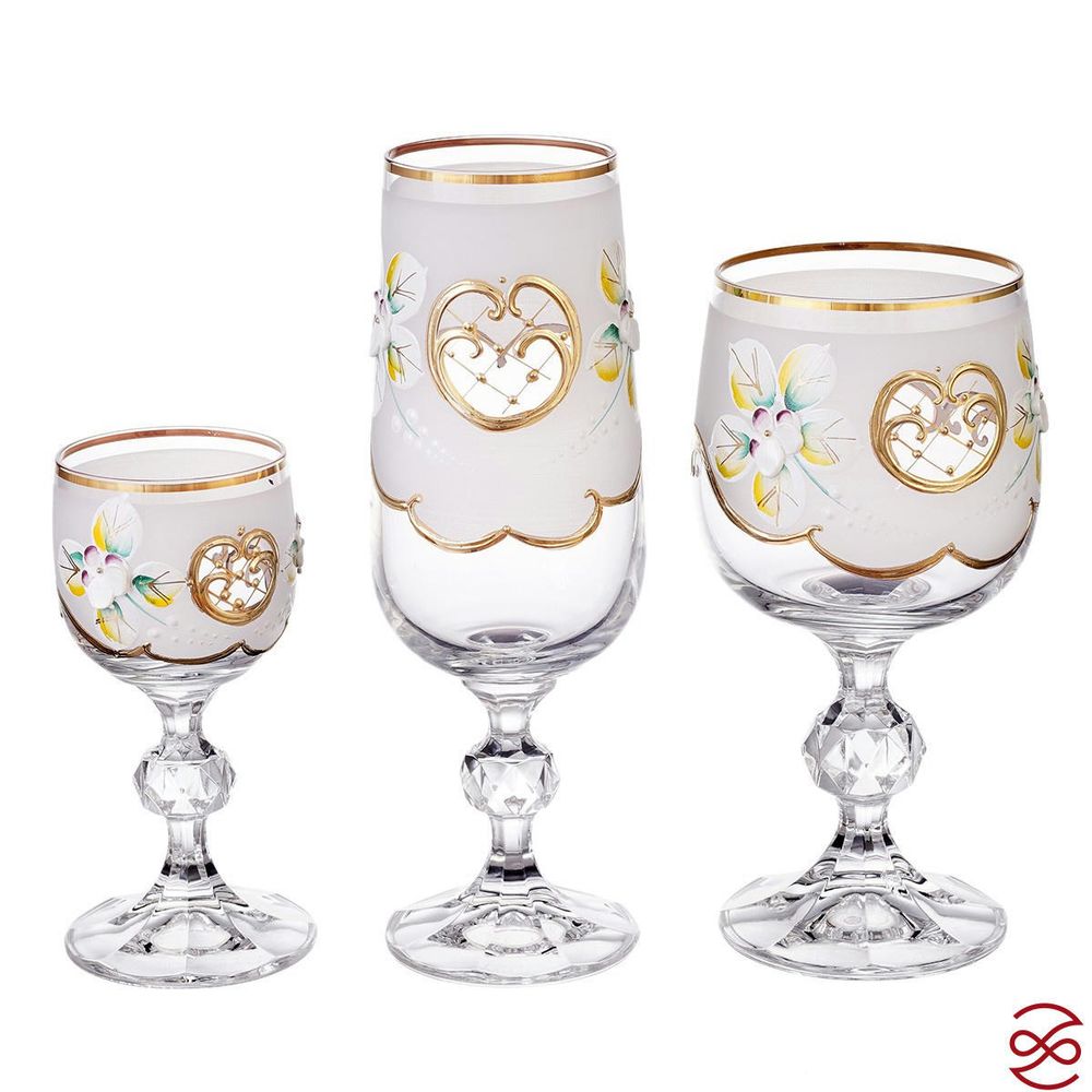 Набор фужеров Crystalex Bohemia 18 предметов