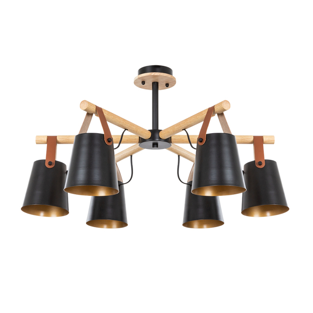 Люстра на штанге Arte Lamp A7032PL-6BK