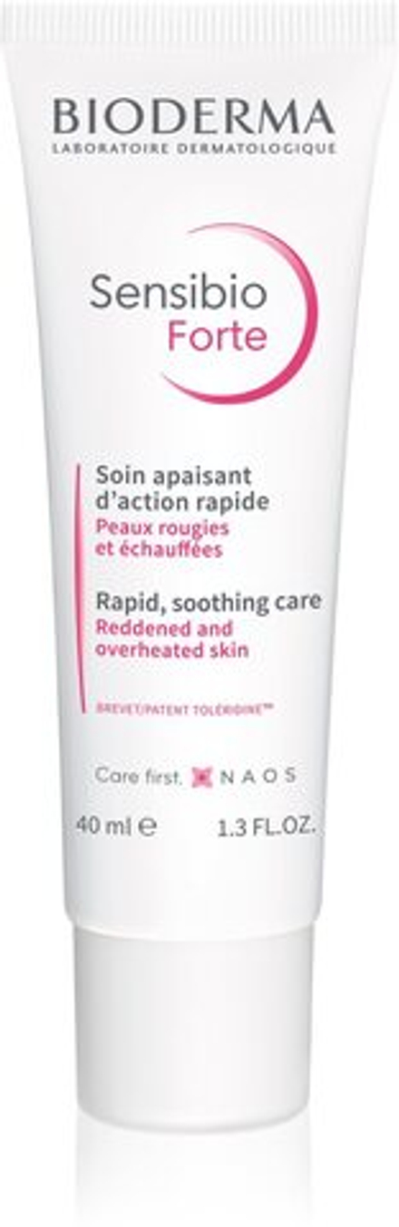 Bioderma Sensibio Forte - успокаивающий увлажняющий крем для чувствительной кожи, склонной к изменению цвета /   40  ml  / GTIN 3401573670282