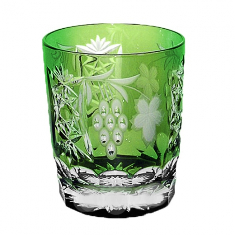 Стакан низкий 390мл Ajka Crystal Grape темно-зеленый