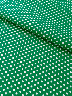 Ткань бязь плательная, рис. " Горох 6 мм", ширина 150 см, арт. 714