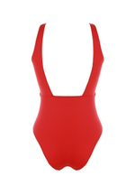 Совместный купальник с декоративным поясом под грудью (Размер: B/L) (Цвет: черный)