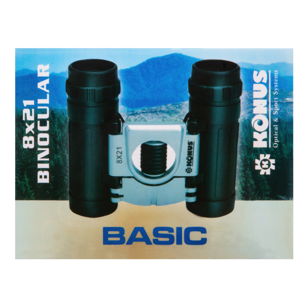 Бинокль Konus Basic 8x21— упаковка